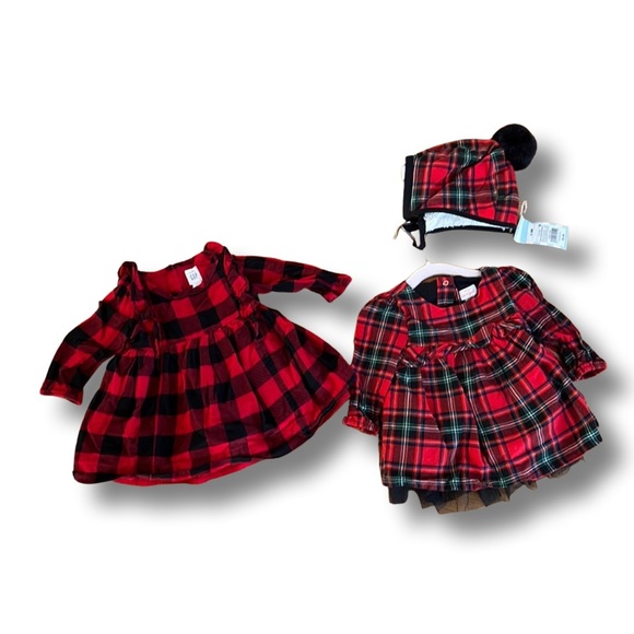 Other - 🎄 Baby Girl Christmas Dress Bundle